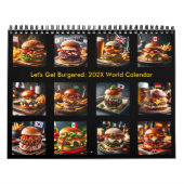 Let's Burarned: 2025/2026世界カレンダー カレンダー (カバー)