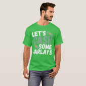 Lets Cash Some Parlays Sports Betting Parlay frien Tシャツ (正面フル)