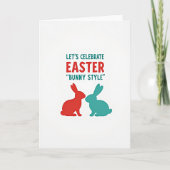 Lets Celebrate Easter Card カード (正面)
