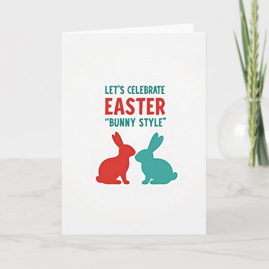 Lets Celebrate Easter Card カード (正面)