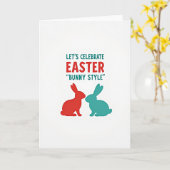 Lets Celebrate Easter Card カード (黄色い花)