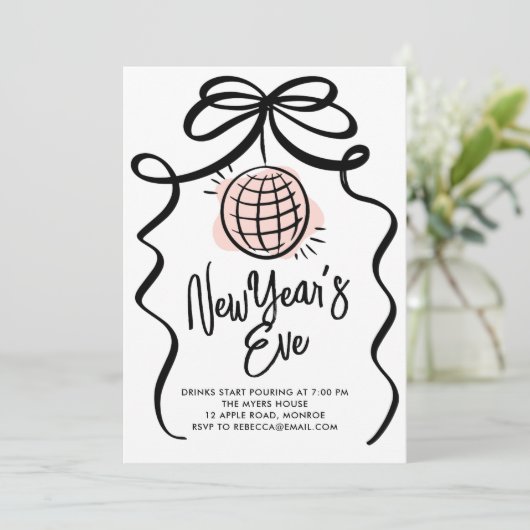 Let's Celebrate New Year's Eve 招待状 (スタンド正面)