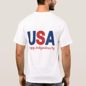 Let's celebrate the 4th of July Tシャツ (裏面)