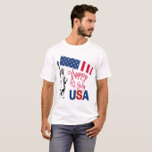 Let's celebrate the 4th of July Tシャツ (正面フル)