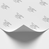 Let's celebrate together engagement party namdate  ラッピングペーパー (角)