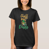 Lets Chill Out Dude  Women Hangout Pineapple Love Tシャツ (正面)