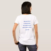 Let's Civil T Shirt Tシャツ (裏面フル)