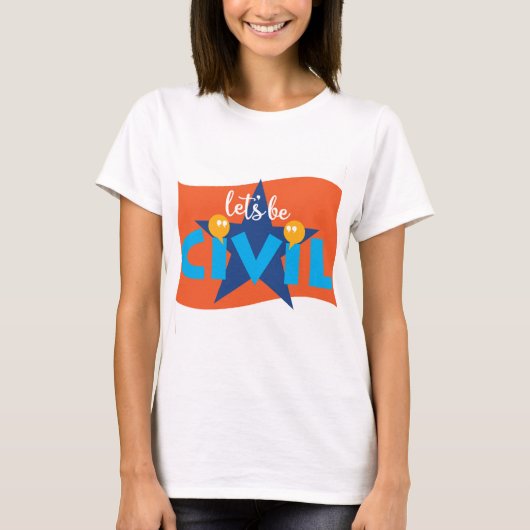 Let's Civil T Shirt Tシャツ (正面)
