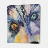 Let's color_Alaskanセ走ラミックオーナメント セラミックオーナメント (左)