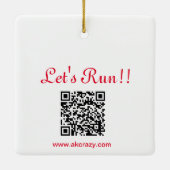 Let's color_Alaskanセ走ラミックオーナメント セラミックオーナメント (裏面)