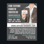 Let's Connect, Speed Networkingイベント広告s チラシ<br><div class="desc">Fast Networkingイベントのフライヤーを広告Business Card Storeで接続しよう。</div>
