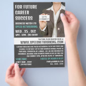 Let's Connect, Speed Networkingイベント広告s チラシ (手)