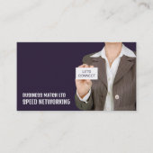 Let's Connect, Speed Networkingイベント・オーガナイザー 名刺 (正面)