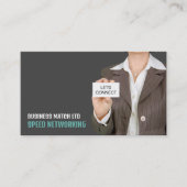 Let's Connect, Speed Networkingイベント・オーガナイザー 名刺 (正面)