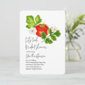 Let's Cook Bridal Shower 招待状 (スタンド正面)