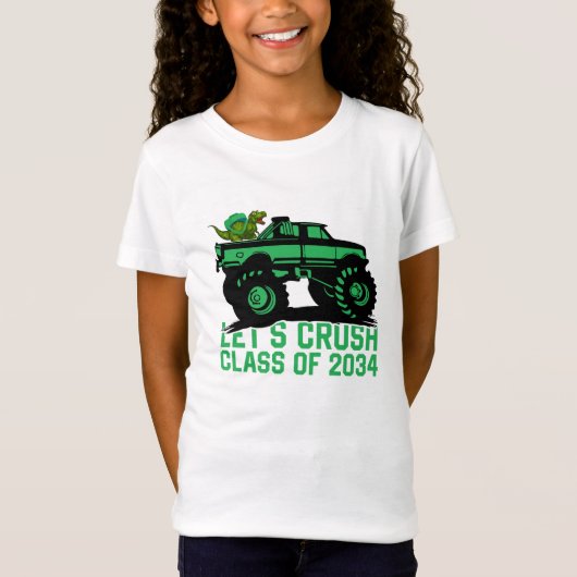 Let's crush class of 2034 tシャツ (正面)