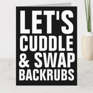 LE'TS CUDLE & SWAPバックルビッグ誕生日カード カード
