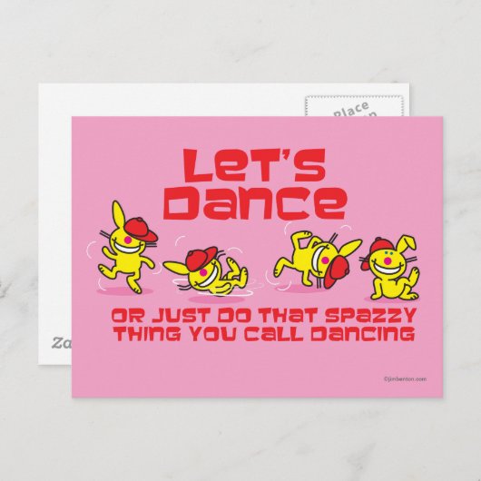 Let's Dance ポストカード (正面/裏面)