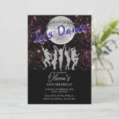 Let's Dance Birthday Party Invitation 招待状 (スタンド正面)