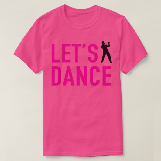 LETs DANCE Tシャツ (デザイン正面)