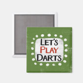 Let's Darts冷蔵遊庫マグネット マグネット (正面/裏面)