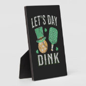 Let's day dink funny pickleball  フォトプラーク (側面)