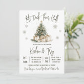 Let's Deck Their Halls, Holiday Bridal Shower 招待状 (スタンド正面)