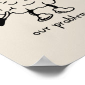 Let's Discuss our problems here ポスター (角)