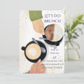Let's Do Brunch Latte 2 ご招待 招待状 (スタンド正面)