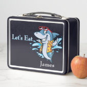 Let's Eat Shark メタルランチボックス (インサイチュ)