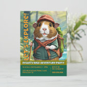 Let's Explore! Outdoor Guinea Pig Hiker 招待状 (スタンド正面)