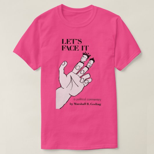 Lets Face It Vintage Book Cover 1973 Tシャツ (デザイン正面)