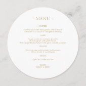 Let's Feastフローラの水色結婚の メニュー (裏面)