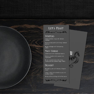 Let's Feast Gray Black Dragon 結婚ファンタジー メニュー