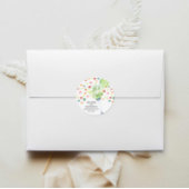 Let's Fiestaエンゲージメントパーティーの景品 ラウンドシール