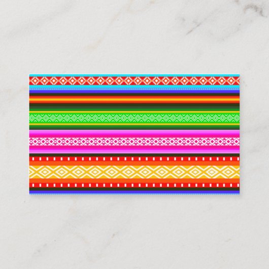 Let's Fiesta水色の赤ちゃんシャワー本ベビー エンクロージャーカード (裏面)