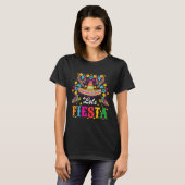 Let's Fiesta おもしろい Cinco De Mayo Women Kids Tシャツ (正面フル)