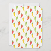 Let's Fiesta! チリペッパー誕生日パーティー 招待状 (裏面)