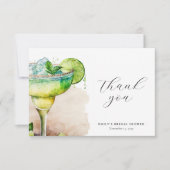 Let's Fiesta テキーラ ブライダルシャワー サンキューカード (正面)