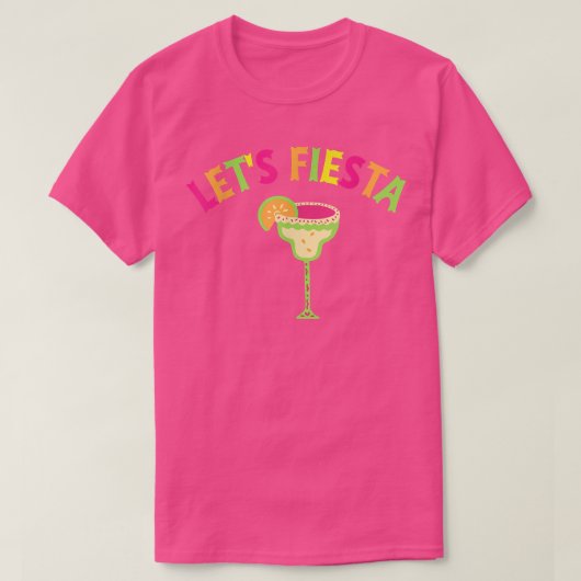 Let's Fiesta ブライズパーティー マッチング Tシャツ (デザイン正面)