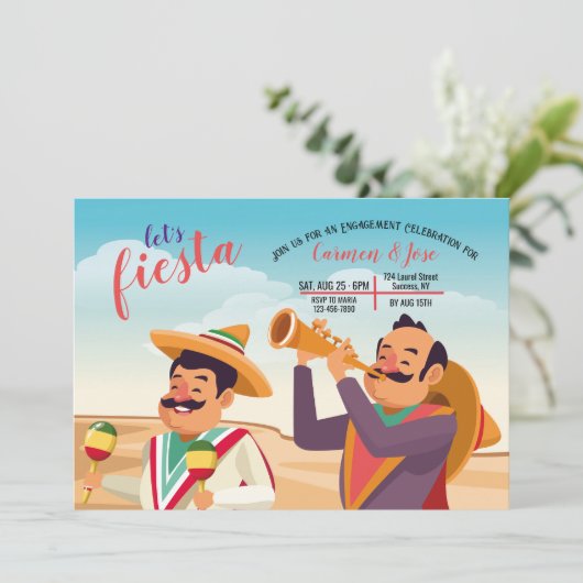 Let's Fiesta 招待状 (スタンド正面)