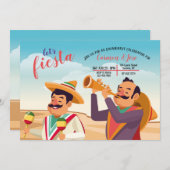 Let's Fiesta 招待状 (正面/裏面)