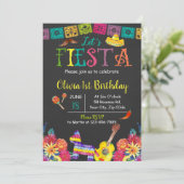 Let's Fiesta 誕生日招待状 招待状 (スタンド正面)