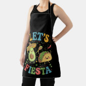 Let'S Fiesta Avocado And Tacos Cinco De Mayo エプロン (インサイチュ)