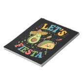 Let'S Fiesta Avocado And Tacos Cinco De Mayo ノートパッド (回転)