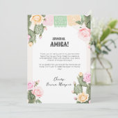 Let's Fiesta Bachelorette Weekend Thank You Card サンキューカード (スタンド正面)