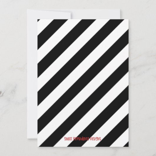 Let's Fiesta Birthday Party Invitation 招待状 (裏面)