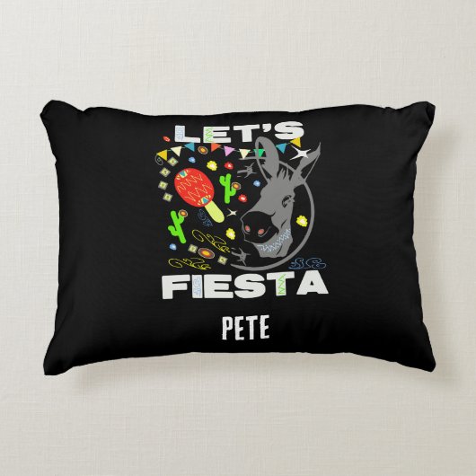 Let's Fiesta bunt party アクセントクッション (正面)