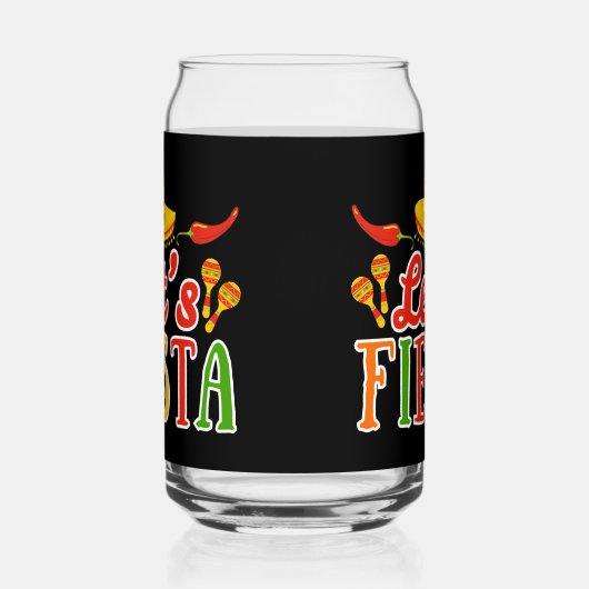 Let's Fiesta Cinco de Mayo ガラス缶 (右)