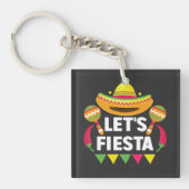 Let's Fiesta Cinco De Mayo,メキシコインスパイア キーホルダー (正面)